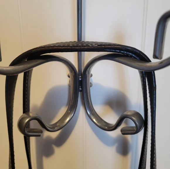 Coach Signature Gray Black Jacquard Leather Satchel F11526 - Picture 13 of 15